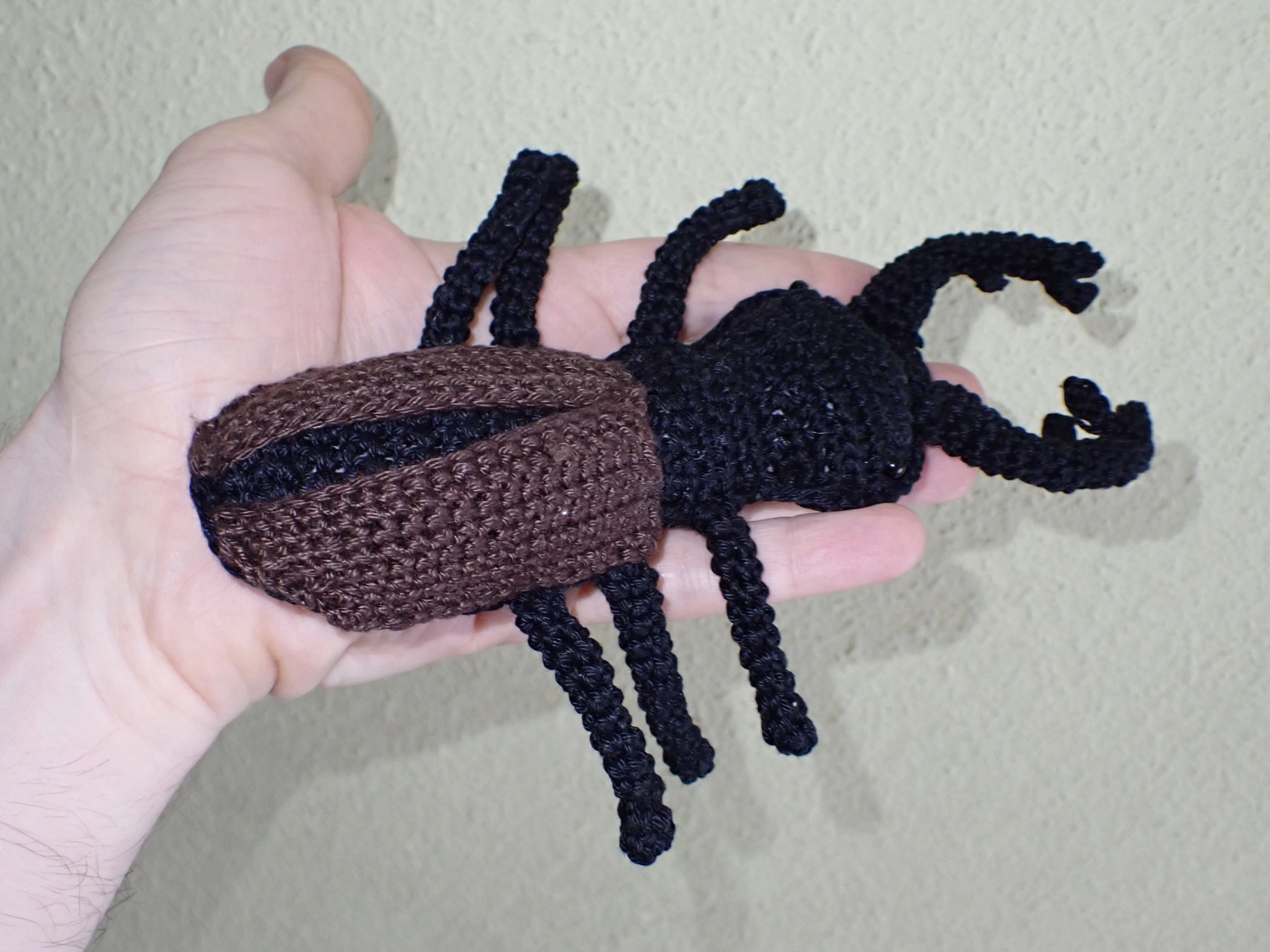 Horgolt szarvasbogár, a nyeremény