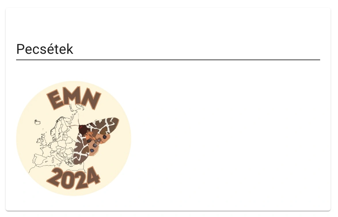 Pecsét a profil oldalon