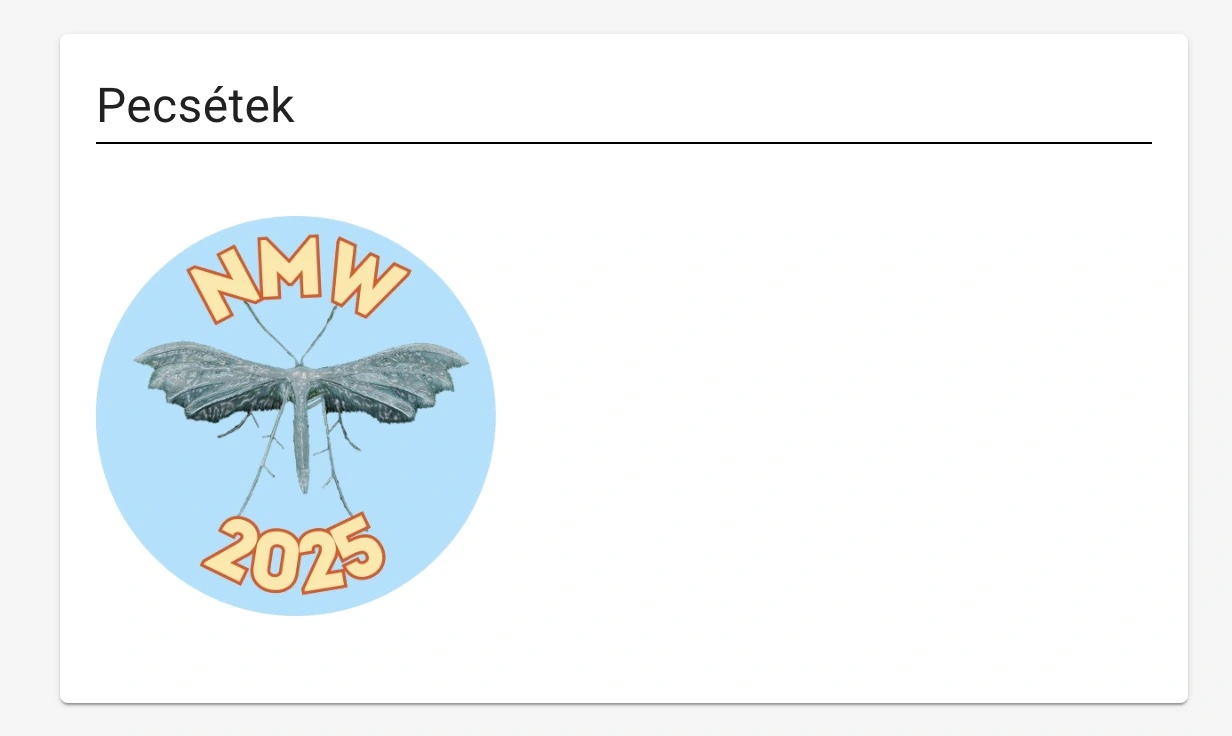 Pecsét a profil oldalon