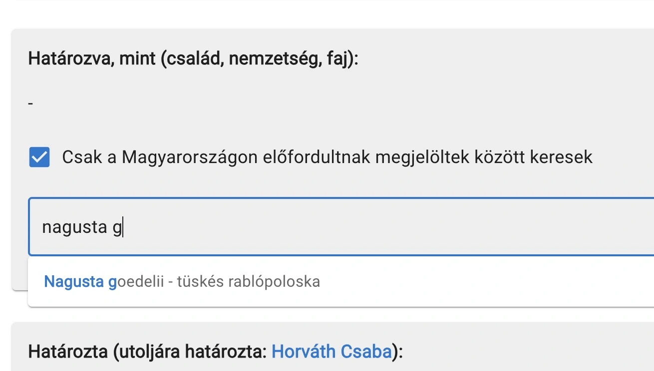 határozás keresése