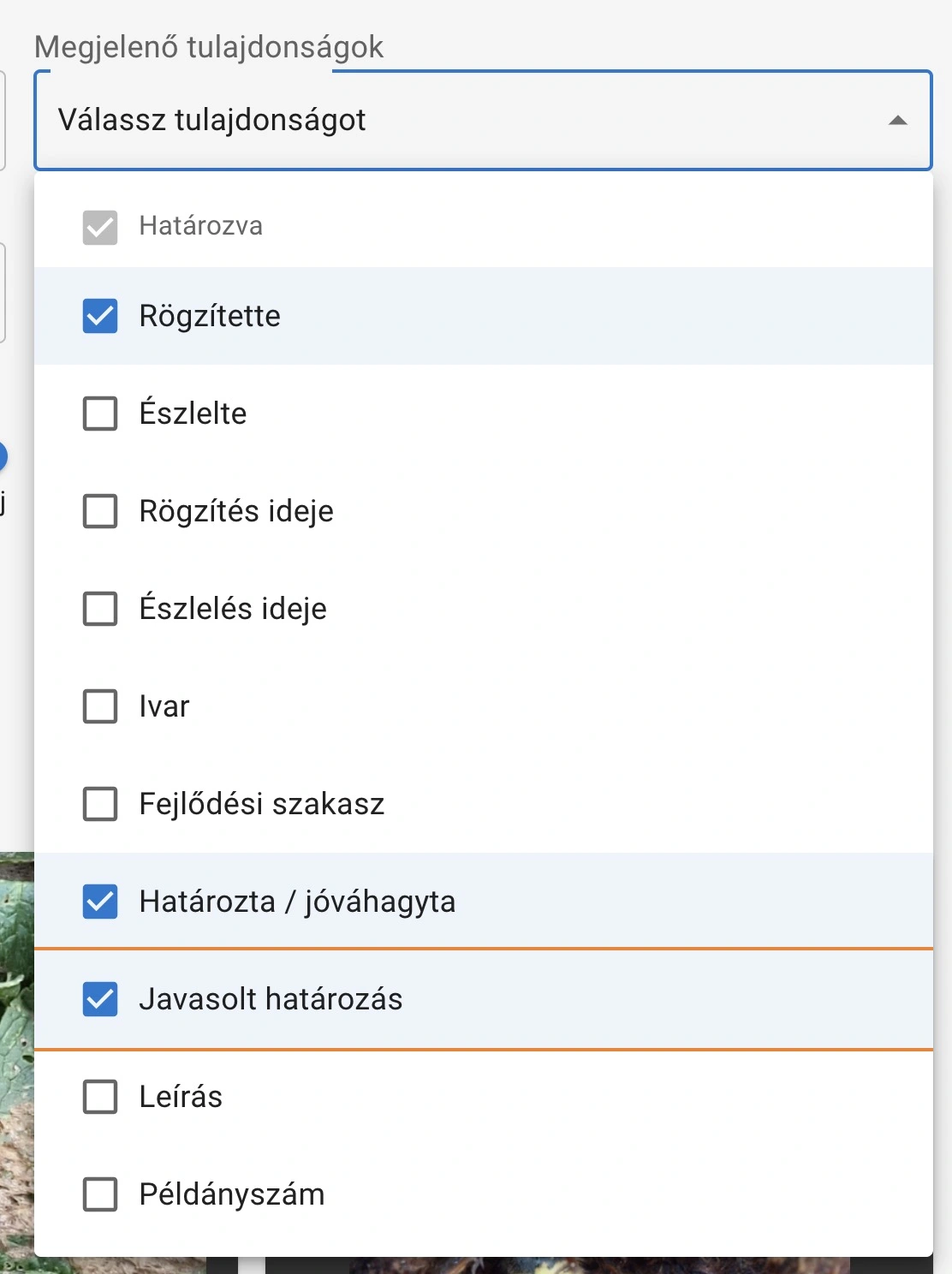 Megjelenő tulajdonságok