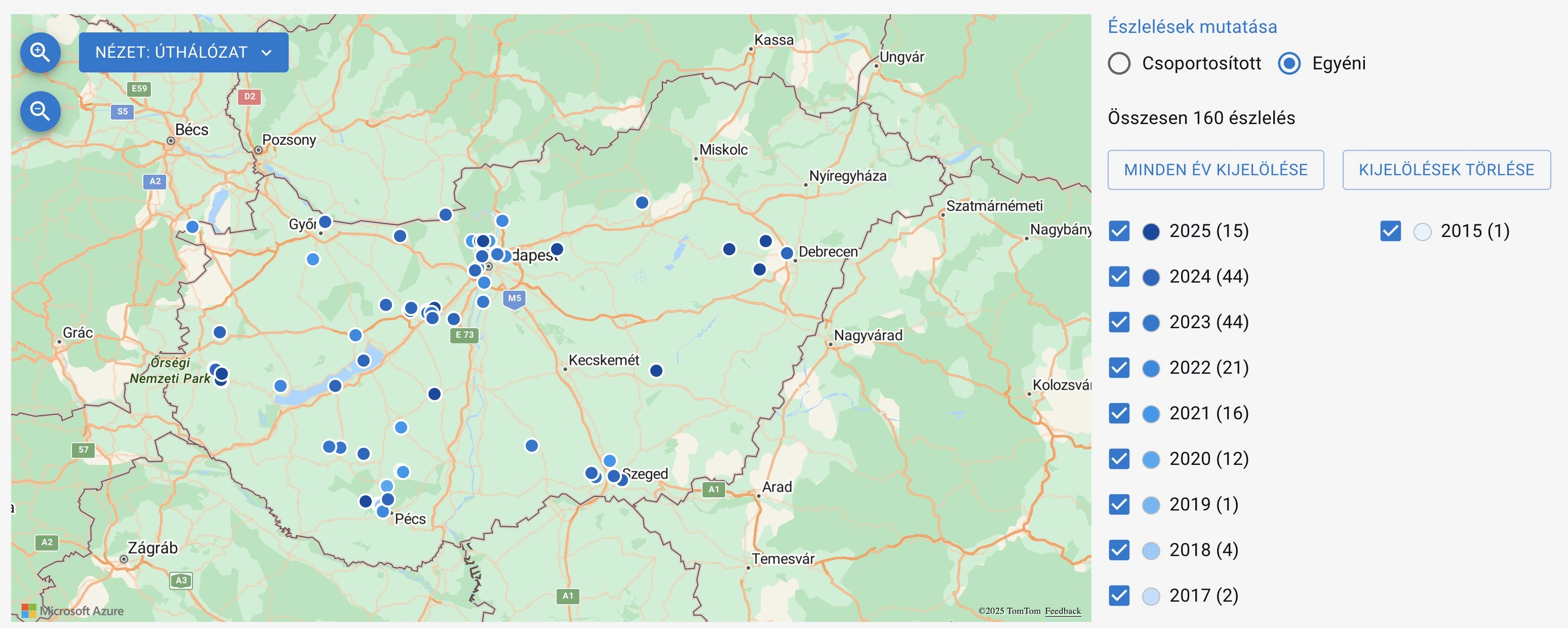 dinamikus nézet egyéni észlelési megjelenítéssel